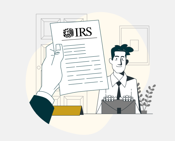 A person holding Document